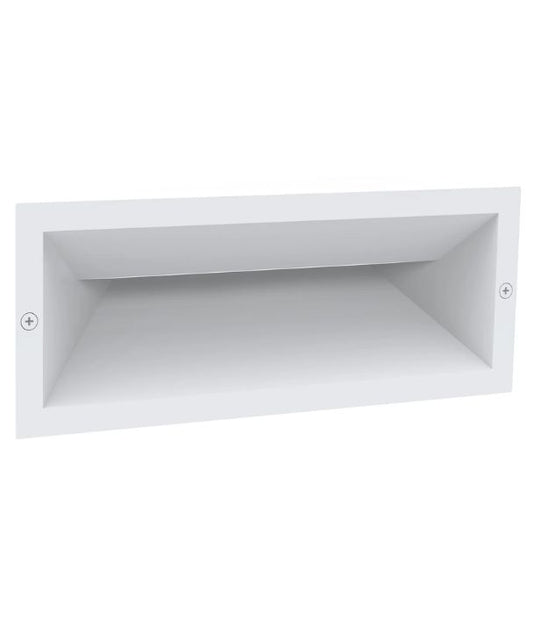 BRICKTRI: LED Tri-CCT Exterior Recessed Rectangular Wall / Brick Lights IP65 - White