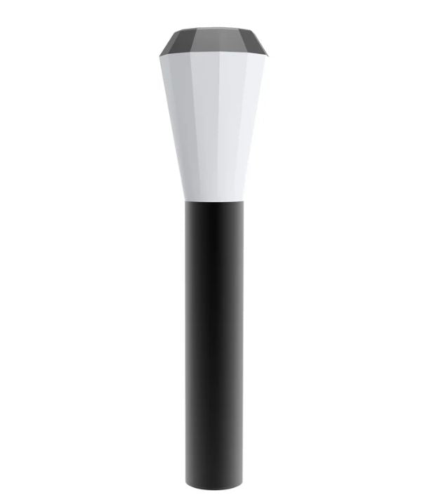 GEB: LED Surface Mounted Tapered Bollard Lights IP54 -500mm