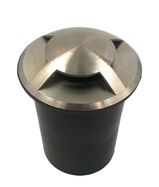 MR16 Recessed Inground Up Lights (Small Faceplate) IP67 (Cut out: Ø73mm) - 3 Way