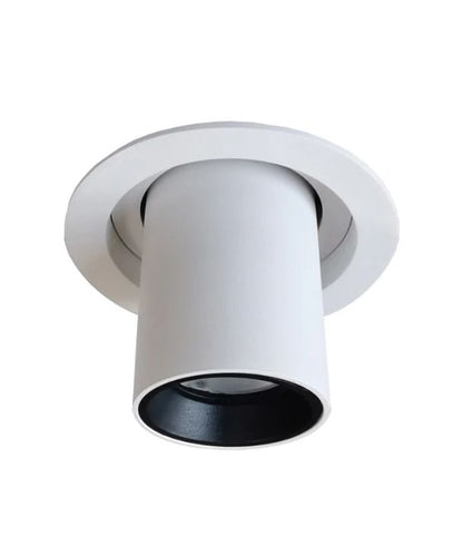 TELE: LED Recessed Spot Downlight Retractable Dimmable Tri-CCT IP20 - With 90mm Convertible Plate (Copy)