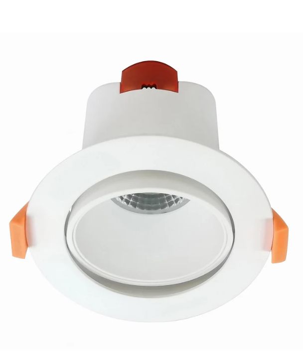 COMET: LED Tri-CCT Dimmable Gimbal Low Glare Recessed Downlights IP20 - White