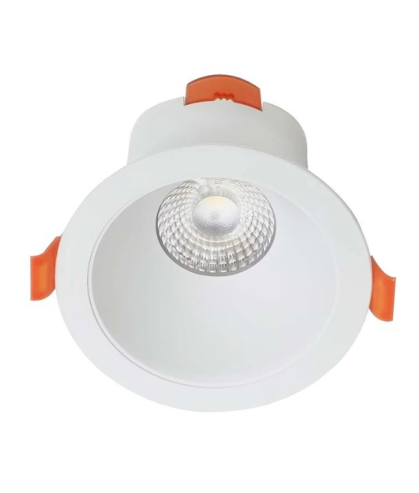 COMET: LED Tri-CCT Dimmable Low Glare Recessed Downlights IP20 (IP54 front face) - White