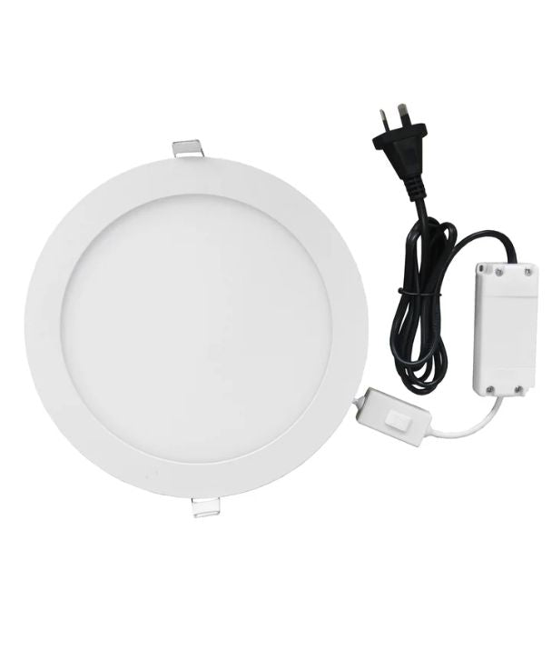 SLICKTRI: LED Dimmable Ultra Slim Tri-CCT Recessed Downlights (Round) - 18W