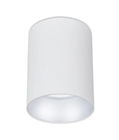 SURFACE: GU10 Round Surface Mounted Ceiling Downlight - Matte White