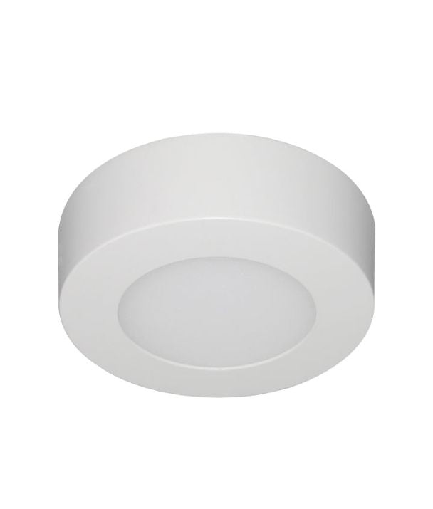 SURFACETRI: LED Dimmable Tri-CCT Surface Mounted Oyster Lights (Round) - 6W