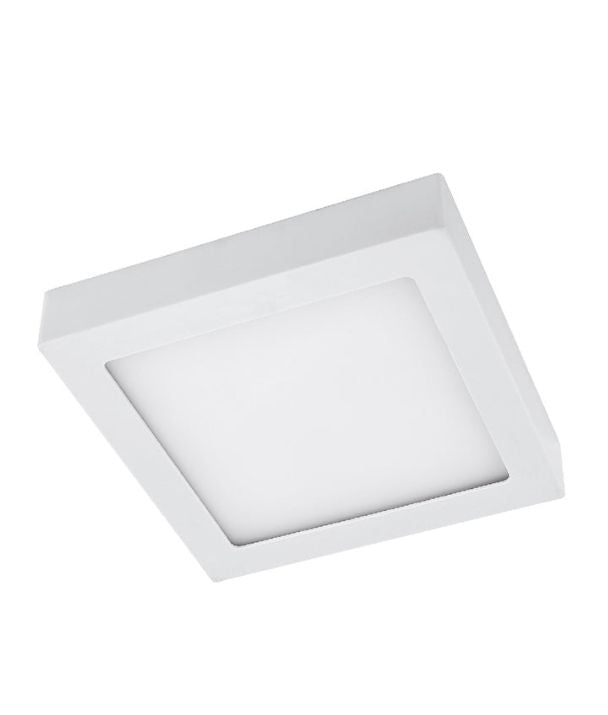 SURFACETRI: LED Dimmable Tri-CCT Surface Mounted Oyster Lights (Square) - 18W