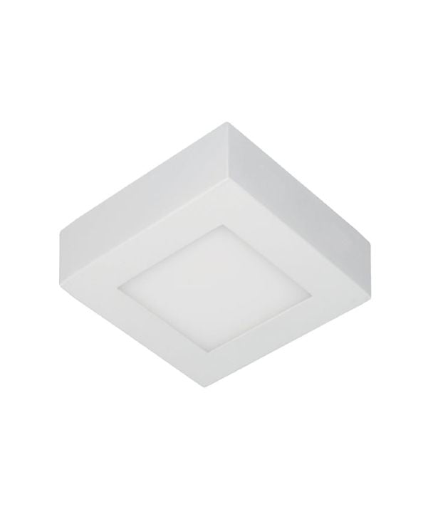 SURFACETRI: LED Dimmable Tri-CCT Surface Mounted Oyster Lights (Square) - 6W