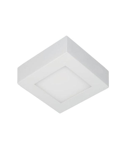 SURFACETRI: LED Dimmable Tri-CCT Surface Mounted Oyster Lights (Square) - 6W