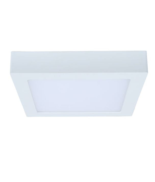 SURFACE: Dimmable Surface Mounted Oyster Lights (Square) - 18W 3000K