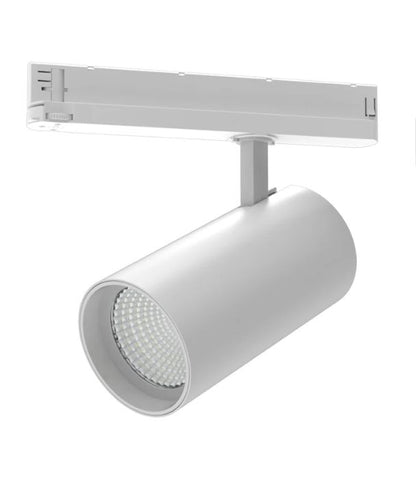 ZONE: 4 Wire 3 Circuit LED Tri-CCT Dimmable Track Head Fittings - White