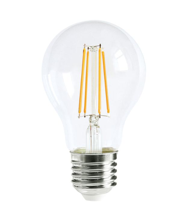 GLS LED Filament Dimmable Globes Clear Diffuser (8W)`- Options: E27 2700K