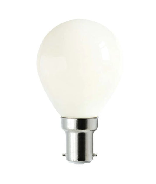 Fancy Round LED Filament Dimmable Globes (4W) - Options: B15 2700K