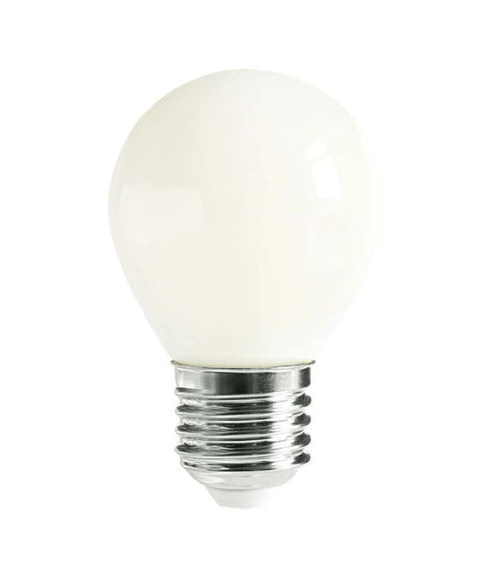 Fancy Round LED Filament Dimmable Globes (4W) - Options: E27 6000K