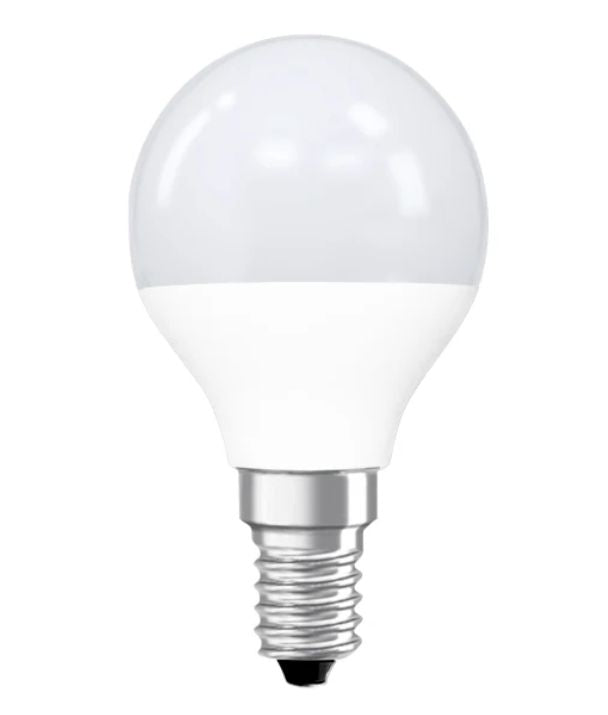 Fancy Round LED Globes Frosted Diffuser (3W) - Options: E14 3000K