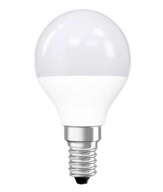 Fancy Round LED Globes Frosted Diffuser (3W) - Options: E14 3000K