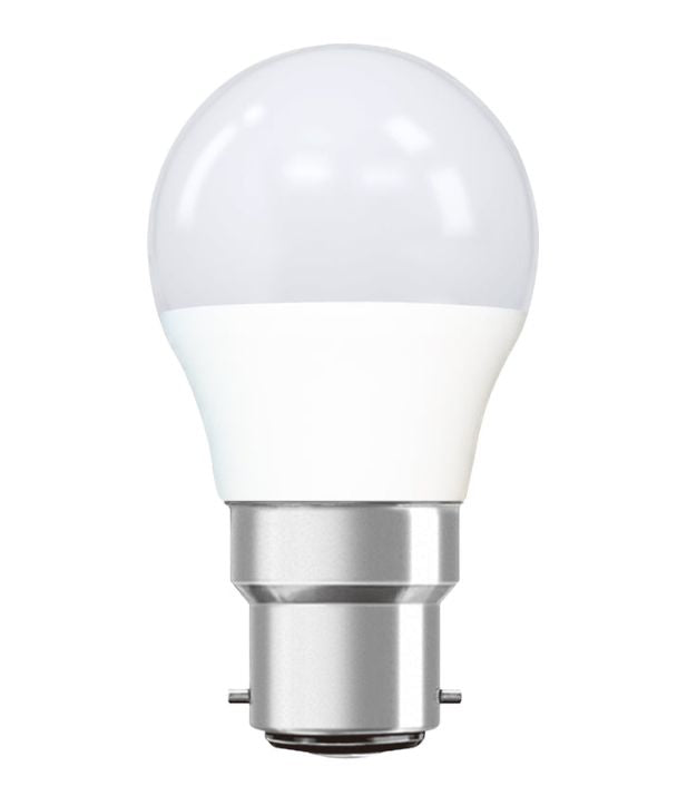 Fancy Round LED Globes Frosted Diffuser (3W) - Options: B22 3000K