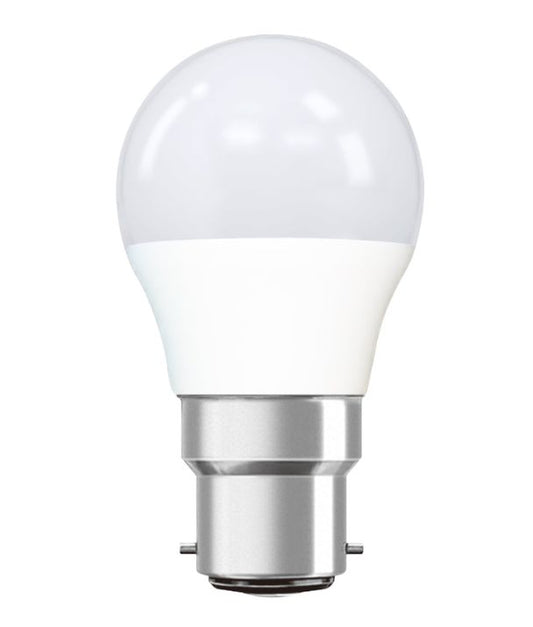 Fancy Round LED Globes Frosted Diffuser (3W) - Options: B22 5000K