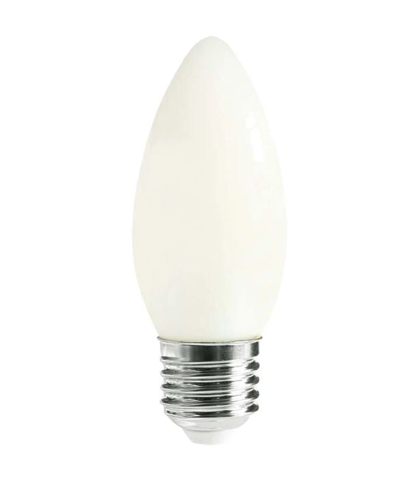 Candle LED Filament Dimmable Globes Frosted Diffuser - Options: E27 6000K