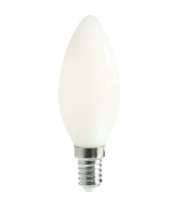 Candle LED Filament Dimmable Globes Frosted Diffuser - Options: E14 6000K