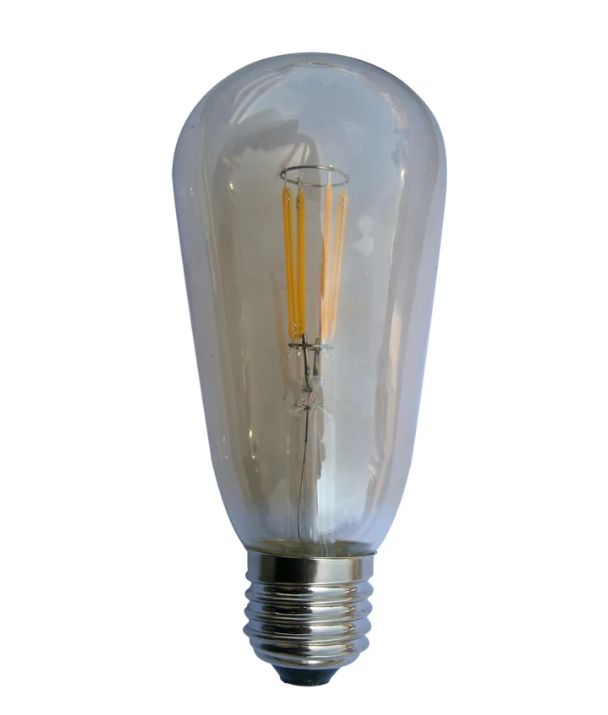 ST57 LED Filament Globes (4W) - Options: ES (E27)