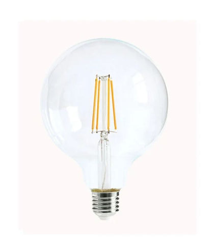 G95 LED Filament Dimmable Globes Clear Diffuser (6W) - Options: E27 2700K