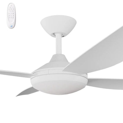 Calibo Vanga 48" DC Smart Ceiling Fan with LED Light and Remote Control - White