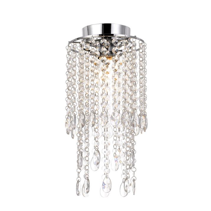 MAY Batten Fix Ceiling Light - Chrome