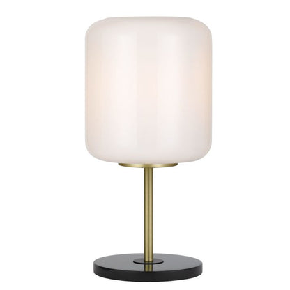 KOROVA Table Lamp - Brass Matt/Opal