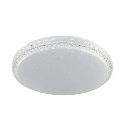 TEREZA 40CM 30W LED Oyster Step Dimmable Ceiling Light - White