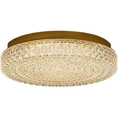 Calibo Ibis Crystalline Small Round LED CTC Light - Gold