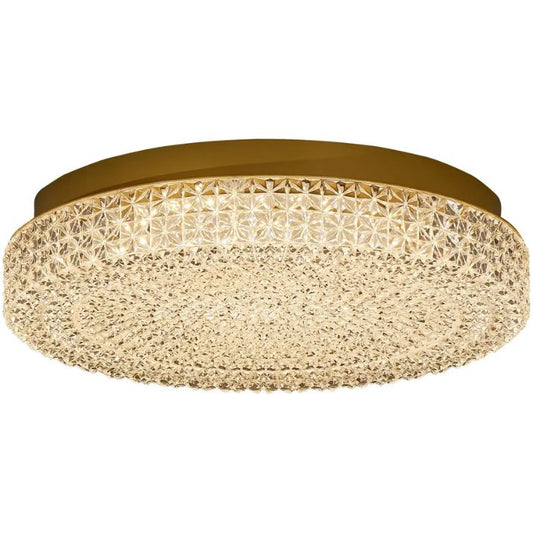 Calibo Ibis Crystalline Small Round LED CTC Light - Gold