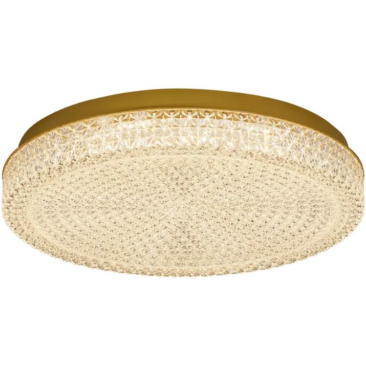 Calibo Ibis Crystalline Medium Round LED CTC Light - Gold