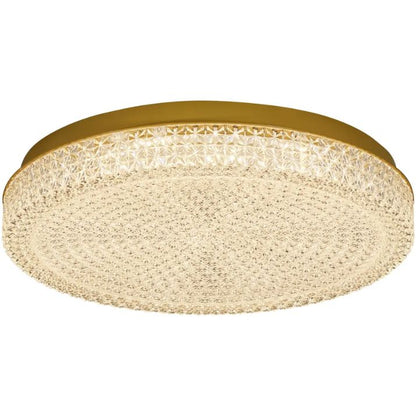 Calibo Ibis Crystalline Medium Round LED CTC Light - Gold