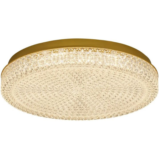 Calibo Ibis Crystalline Medium Round LED CTC Light - Gold