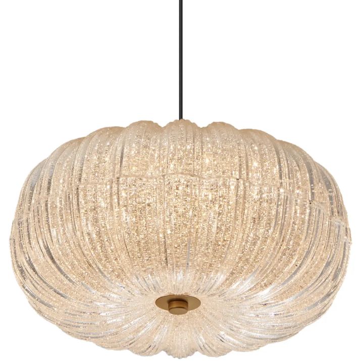 Calibo Allure Crystalline 300mm Pendant - Gold
