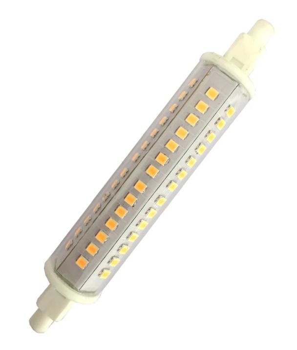 R7 LED Globes - Length: 118mm; Colour Temperature: 3000K