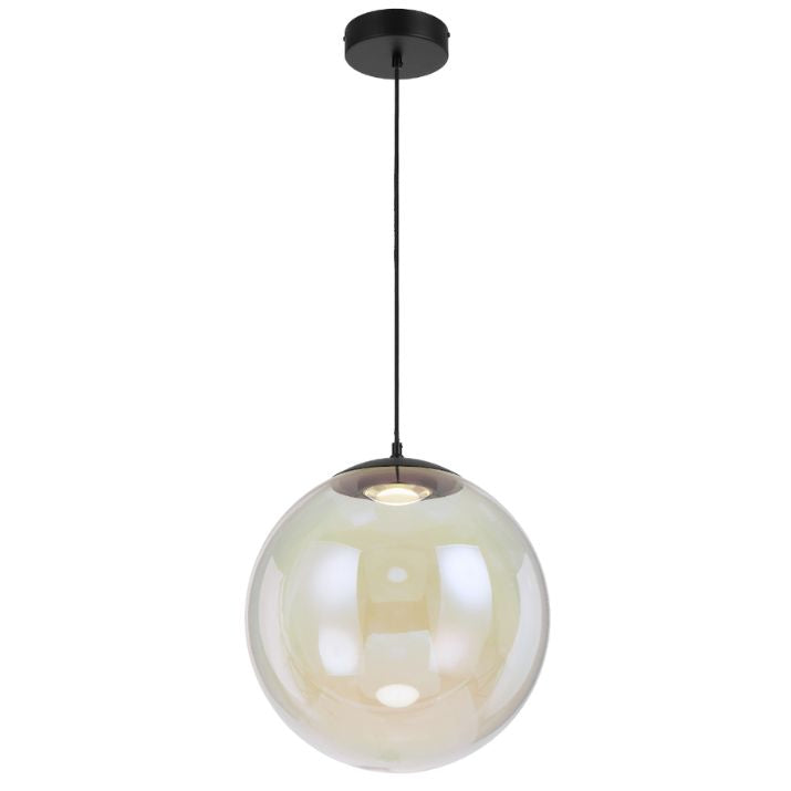 AURORA 40CM Pendant Light - Rainbow/Black