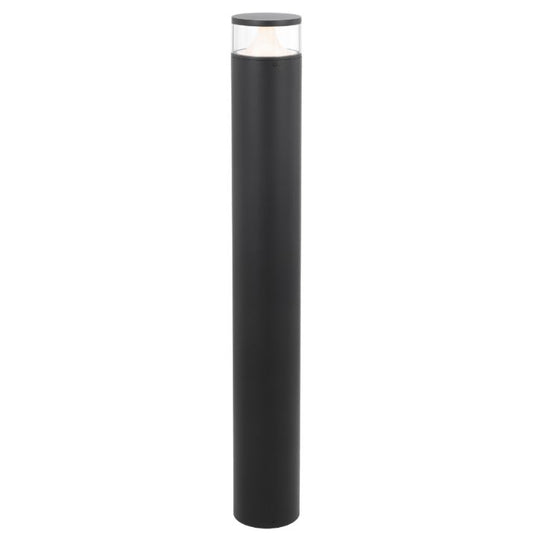 NORAL Exterior LED Bollard Light - Black/Clear