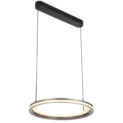 FULCRUM 40CM Pendant Light - Pearl/Grey