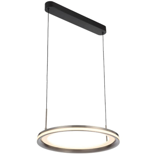 FULCRUM 40CM Pendant Light - Pearl/Grey