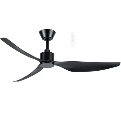 Genoa DC 50″ Matt Black Smart Ceiling Fan With WIFI Remote Control
