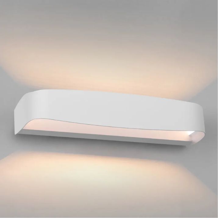 KEYLOR Large LED Wall Light - White