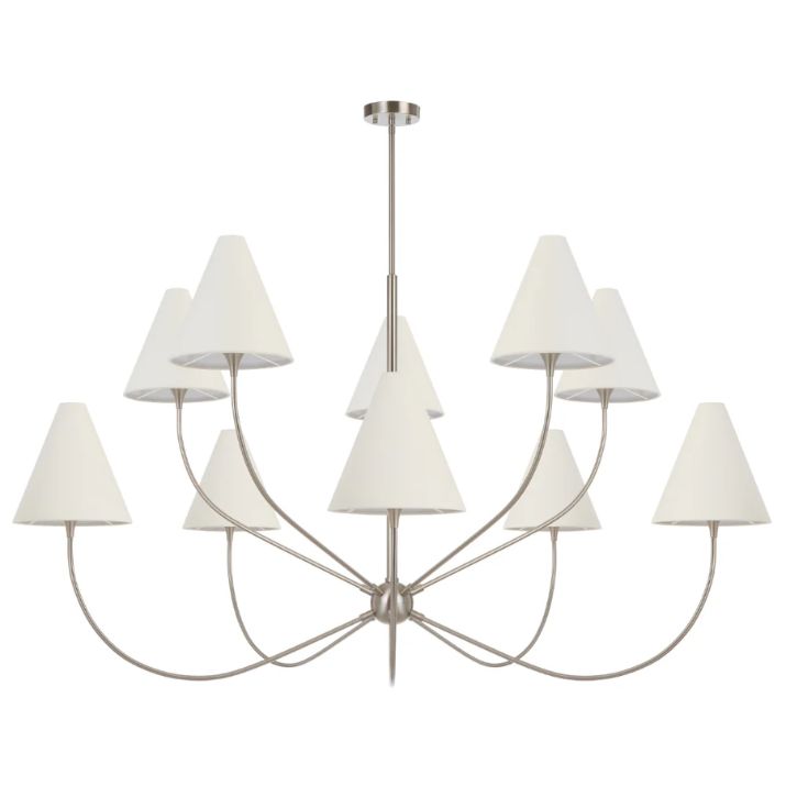 Farnix 10 Light Pendant - Nickel