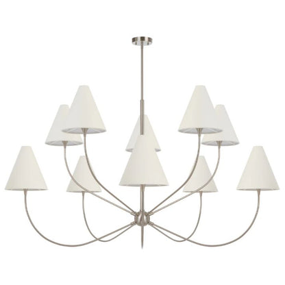 Farnix 10 Light Pendant - Nickel