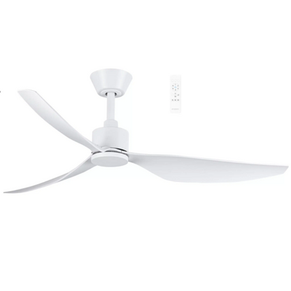 Genoa DC 50″ Matt White Smart Ceiling Fan With WIFI Remote Control