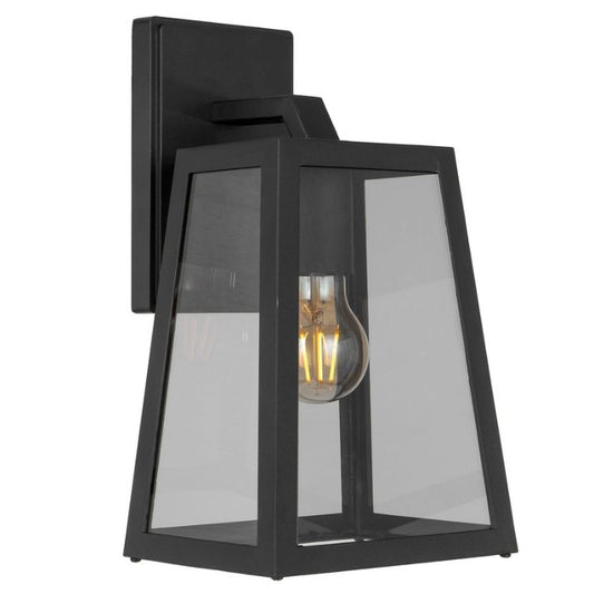 COSCA Exterior Wall Light Large - Black/Smoke