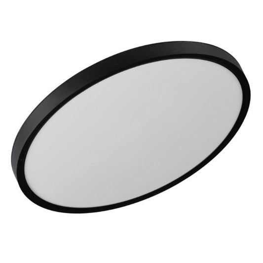 SKY 60CM 42W  3CCT LED Oyster Dimmable Ceiling Light - Black