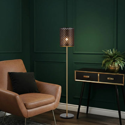 Valtor Floor Lamp - Black
