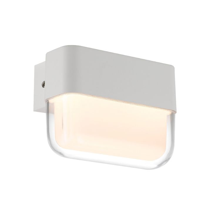 FADRO 10CM Exterior LED Wall Light - White
