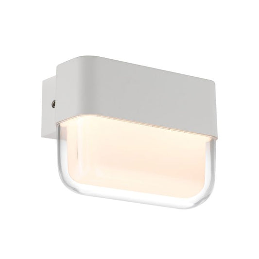 FADRO 10CM Exterior LED Wall Light - White